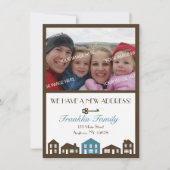 新しいアドレス案内カード 案内状 (正面)