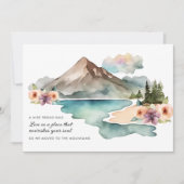 新しいアドレス水の色の山々移動 案内状 (正面)