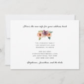 新しいアドレス水の色の山々移動 案内状 (裏面)