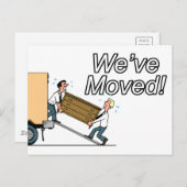 新しいアドレス 案内ポストカード (正面/裏面)