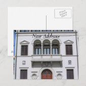 新しいアドレス 案内ポストカード (正面/裏面)