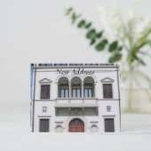 新しいアドレス 案内ポストカード (スタンド正面)