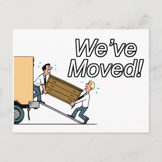 新しいアドレス 案内ポストカード (正面)