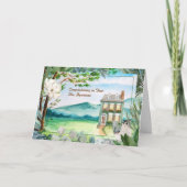 新しいアパートを見つけたおめでとうカード サンキューカード (正面)