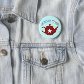 新しいアメリカのお茶会 缶バッジ (インサイチュ)