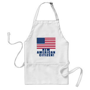 新しいアメリカの市民のギフトおよびTシャツ スタンダードエプロン