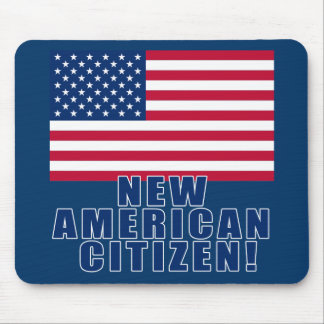 新しいアメリカの市民のギフトおよびTシャツ マウスパッド