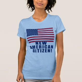 新しいアメリカの市民のギフトおよびTシャツ Tシャツ