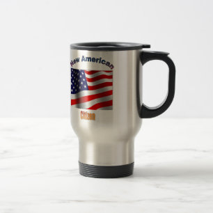 新しいアメリカの市民 トラベルマグ