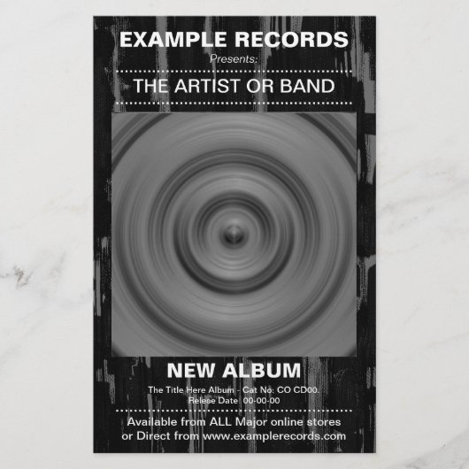 新しいアルバムの起動 – テクス絵を描チャー チラシ (正面)