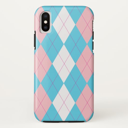 新しいアーガイルiPhoneケース Case-Mate iPhoneケース (裏面)