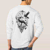 新しいアーティストdizaynロゴ tシャツ (裏面)