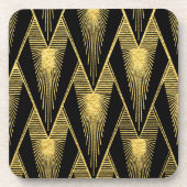 新しいアールデコスタイル（6セット） コースター (正面)