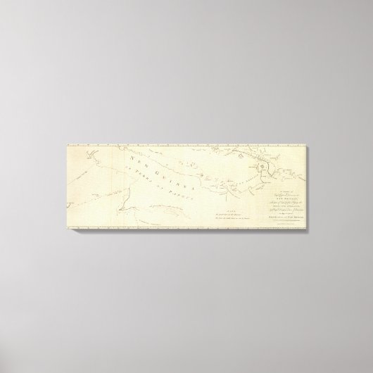 新しいイギリス発見 キャンバスプリント (正面)