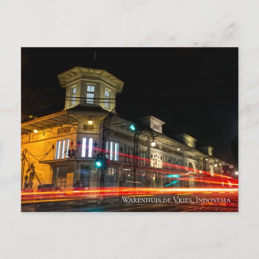 新しいインディアールデコアーキテクチャの美的 ポストカード (正面)