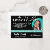 新しいエテ実在ートエージェントフラットカード ノートカード (正面/裏面インサイチュ)