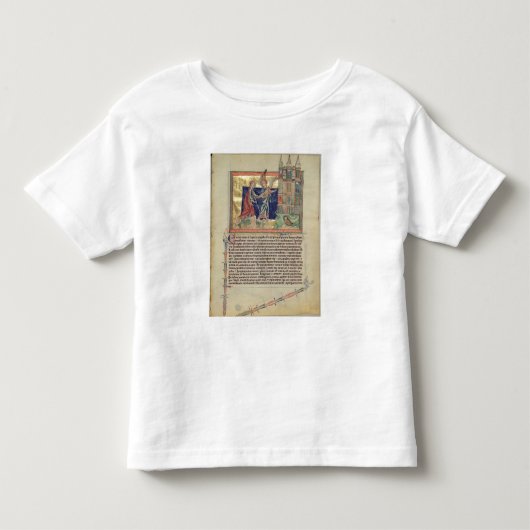 新しいエルサレムを示す天使 トドラーTシャツ (正面)