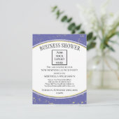 新しいエレガントビジネスロゴ  招待状 (スタンド正面)