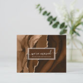 新しいエレガント事業所のお知らせ ポストカード (スタンド正面)