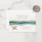 新しいエレガント住所 ノートカード (正面/裏面インサイチュ)