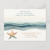 新しいエレガント住所 ポストカード (正面)