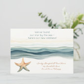 新しいエレガント住所 招待状 (スタンド正面)