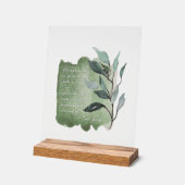 新しいエンディング引用文アクリル成長標識 アクリルサイン (傾斜)