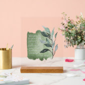 新しいエンディング引用文アクリル成長標識 アクリルサイン (ウェディング)