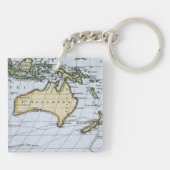 新しいオランダの地図 キーホルダー (裏面)