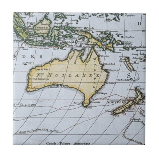 新しいオランダの地図 タイル (正面)