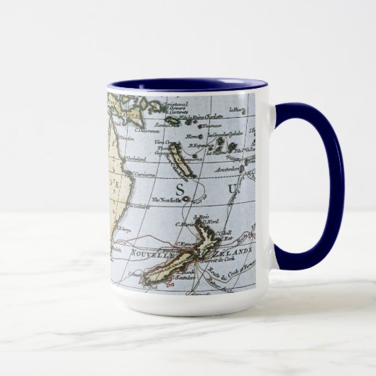 新しいオランダの地図 マグカップ (右)