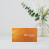 新しいオレンジ質弁護士の名刺 名刺 (スタンド正面)