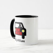 新しいカスタムドライバのライセンスCoffee Mag マグカップ (正面左)