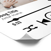 新しいカスタムフォトソングの再生リスト ポスター (角)