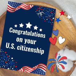 新しいカスタム米国民祝国へのカード カード