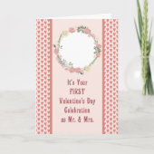 新しいカップルとしての最初のバレンタイン、フォトカードの追加 カード (正面)