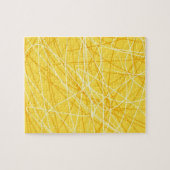 新しいカナリア黄色模様トレンド2014アクセサリー ジグソーパズル (横)