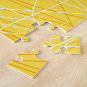 新しいカナリア黄色模様トレンド2014アクセサリー ジグソーパズル (側面)