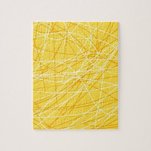 新しいカナリア黄色模様トレンド2014アクセサリー ジグソーパズル (縦)