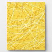 新しいカナリア黄色模様トレンド2014アクセサリー フォトプラーク (正面)