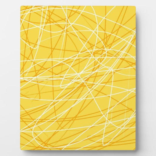 新しいカナリア黄色模様トレンド2014アクセサリー フォトプラーク (正面)