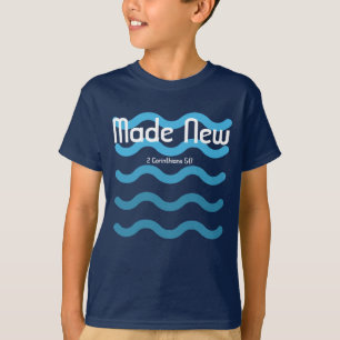 新しいキッズバプテスバースワイシャツ作り Tシャツ