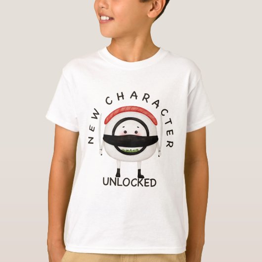新しいキャラクター登場！寿司キッズTシャツ Tシャツ (正面)