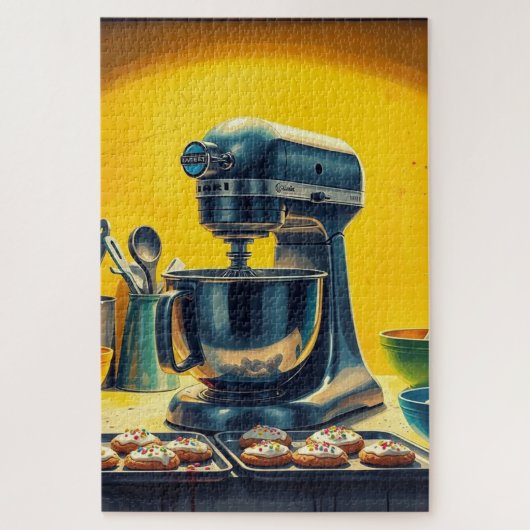 新しいクッキー ジグソーパズル (縦)