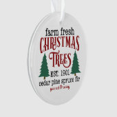 新しいクリスマスツリーを育てるクリスマス装飾品 オーナメント (正面)