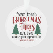 新しいクリスマスツリーを育てるクリスマス装飾品 オーナメント (正面)