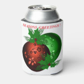 新しいクリスマスデザイン 缶クーラー (缶裏面)