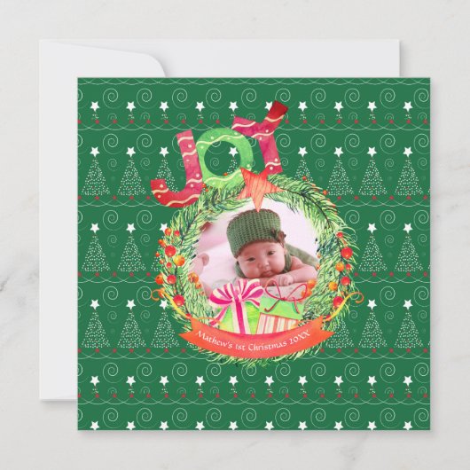 新しいクリスマスベビー写真発表年レビュー (正面)