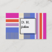 新しいクールファッション色 名刺 (正面)