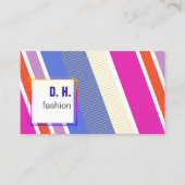 新しいクールファッション色 名刺 (正面)